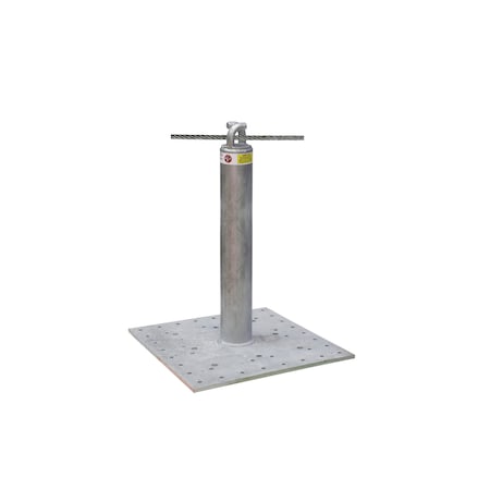 Super Anchor Safety CRA-PT18 HDG 18" Sch 40 x 3.0"o.d. Riser 1033-PG